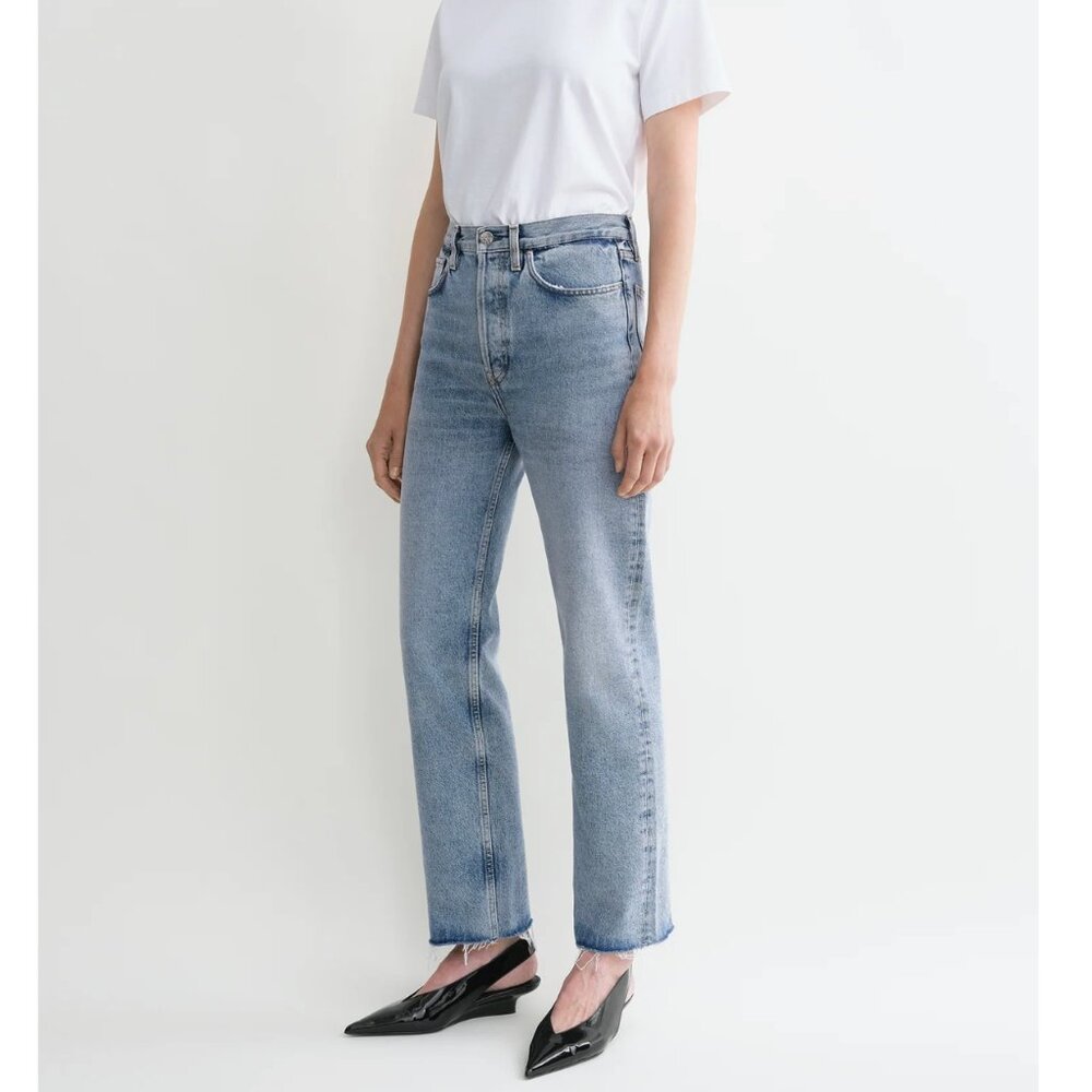 Toteme Classic Cut Denim Jeans Worn Blue